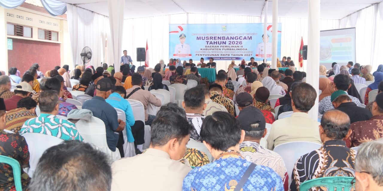 Musrenbangcam Dapil II, Infrastruktur Jalan Masih Jadi Perhatian Utama Pemkab Purbalingga